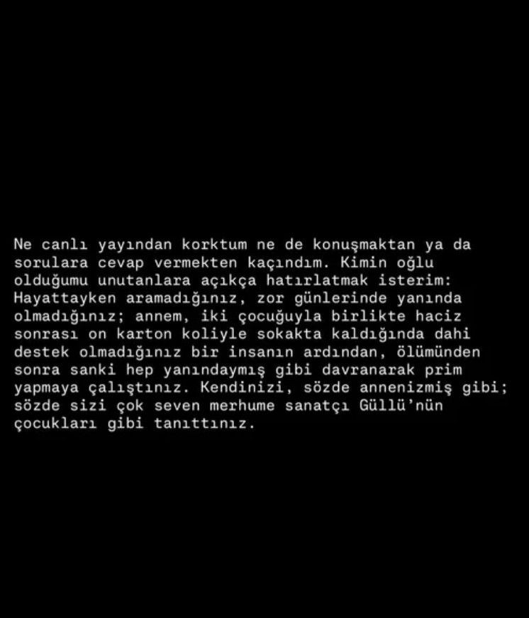 Güllü'nün oğlu Tuğberk'ten zehir zemberek sözler: Sosyal medyadan ateş püskürdü - Sayfa 11