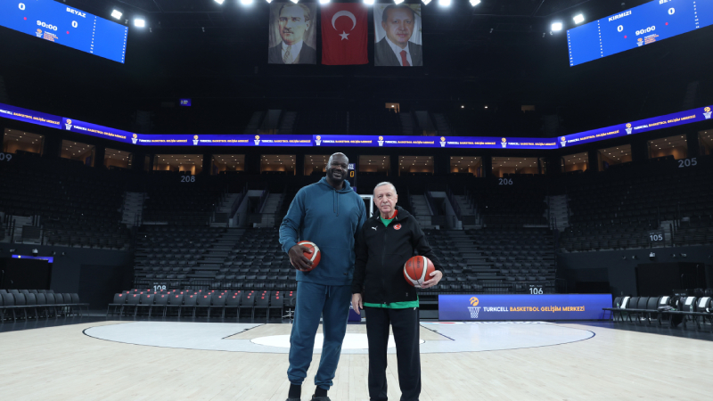 Erdoğan, eski NBA oyuncusu Shaquille O'Neal ile basketbol oynadı - Sayfa 3