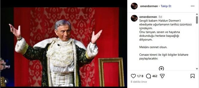 Usta tiyatrocu Haldun Dormen'den acı haber! Hastanede tedavi görüyordu... - Sayfa 3