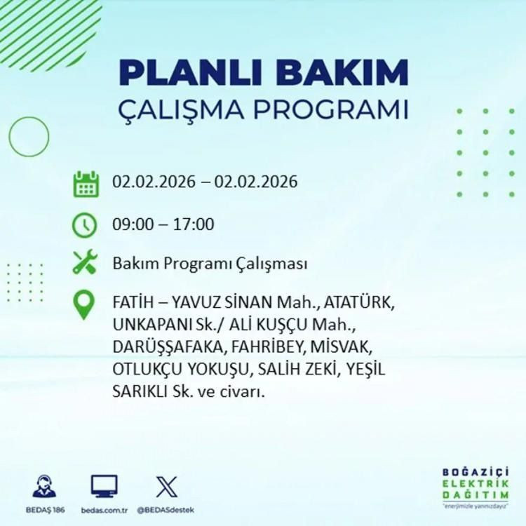 İstanbul'un 21 ilçesinde elektrik kesintisi: Kaç saat süreceği açıklandı! - Sayfa 28