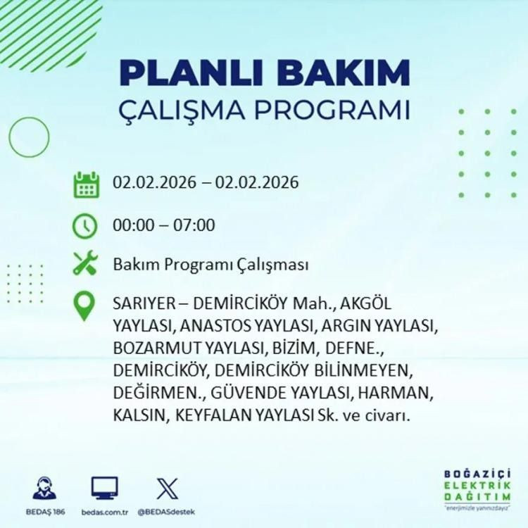 İstanbul'un 21 ilçesinde elektrik kesintisi: Kaç saat süreceği açıklandı! - Sayfa 15