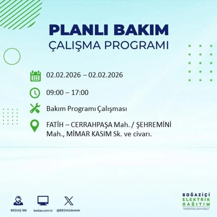İstanbul'un 21 ilçesinde elektrik kesintisi: Kaç saat süreceği açıklandı! - Sayfa 46