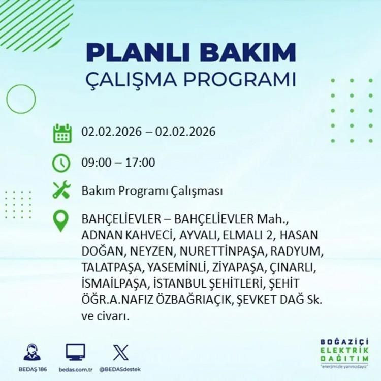 İstanbul'un 21 ilçesinde elektrik kesintisi: Kaç saat süreceği açıklandı! - Sayfa 12