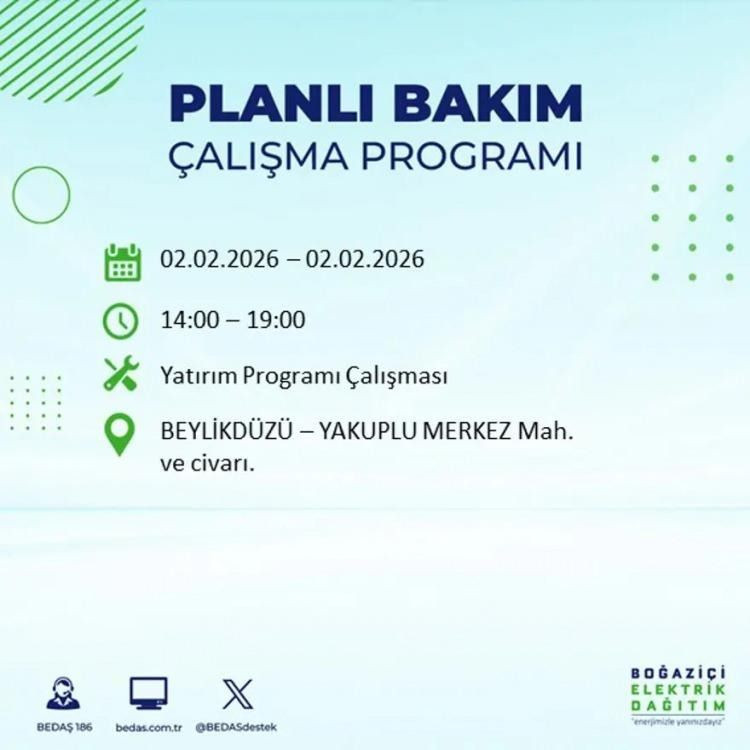 İstanbul'un 21 ilçesinde elektrik kesintisi: Kaç saat süreceği açıklandı! - Sayfa 54