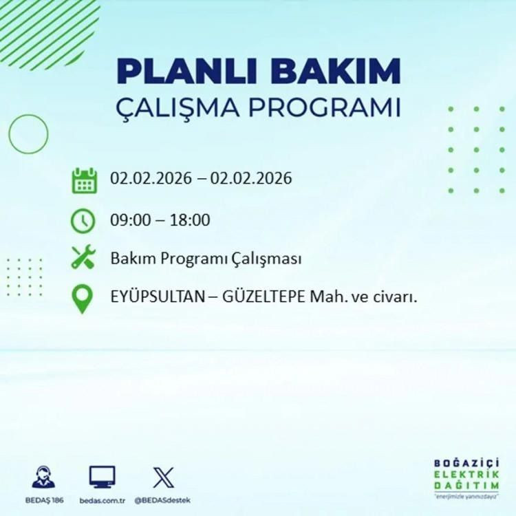 İstanbul'un 21 ilçesinde elektrik kesintisi: Kaç saat süreceği açıklandı! - Sayfa 55