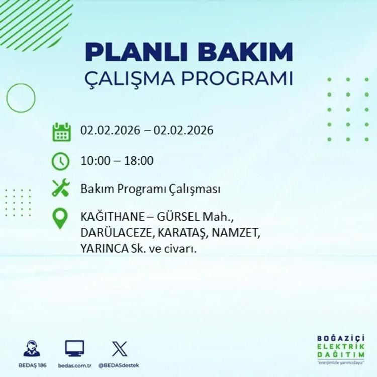 İstanbul'un 21 ilçesinde elektrik kesintisi: Kaç saat süreceği açıklandı! - Sayfa 42