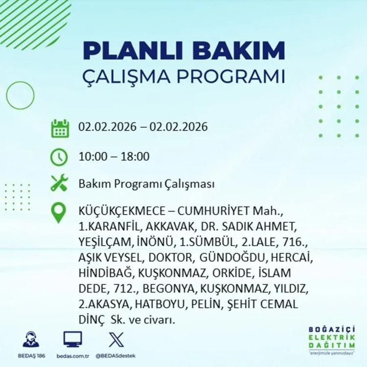 İstanbul'un 21 ilçesinde elektrik kesintisi: Kaç saat süreceği açıklandı! - Sayfa 4