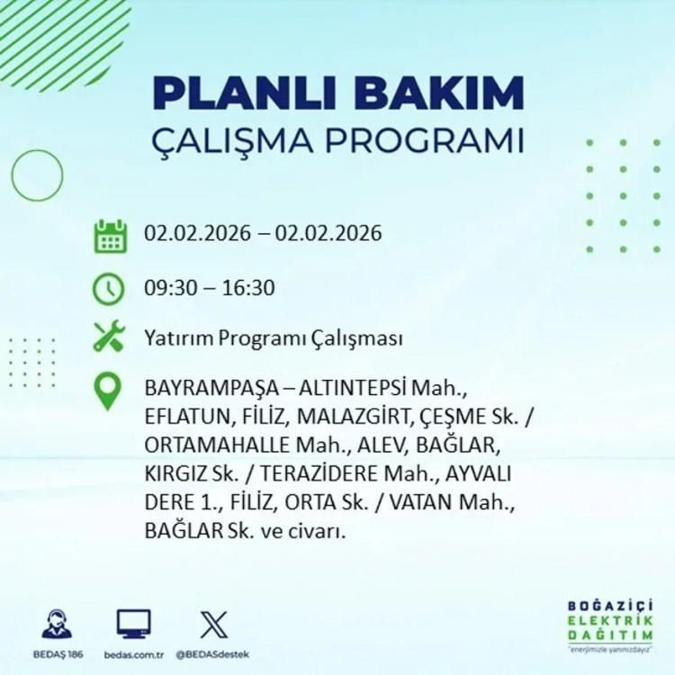 İstanbul'un 21 ilçesinde elektrik kesintisi: Kaç saat süreceği açıklandı! - Sayfa 11
