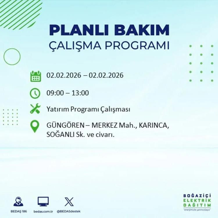 İstanbul'un 21 ilçesinde elektrik kesintisi: Kaç saat süreceği açıklandı! - Sayfa 48