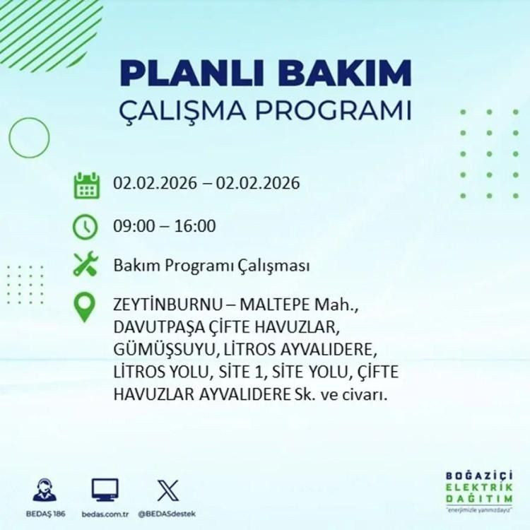 İstanbul'un 21 ilçesinde elektrik kesintisi: Kaç saat süreceği açıklandı! - Sayfa 16