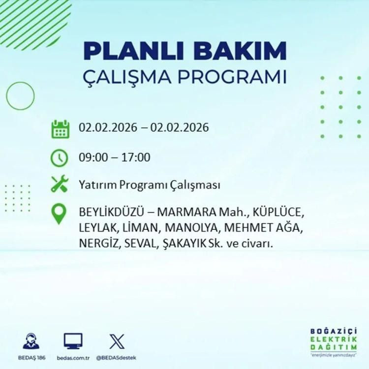 İstanbul'un 21 ilçesinde elektrik kesintisi: Kaç saat süreceği açıklandı! - Sayfa 34