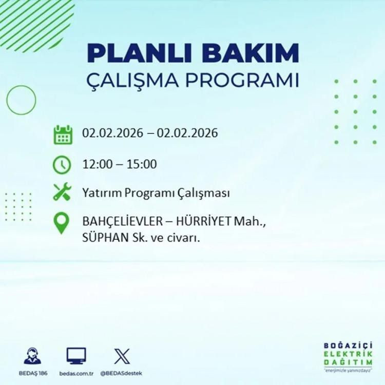 İstanbul'un 21 ilçesinde elektrik kesintisi: Kaç saat süreceği açıklandı! - Sayfa 52