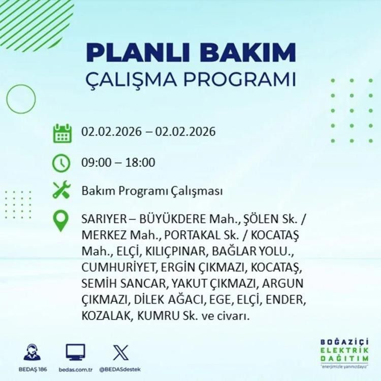 İstanbul'un 21 ilçesinde elektrik kesintisi: Kaç saat süreceği açıklandı! - Sayfa 8