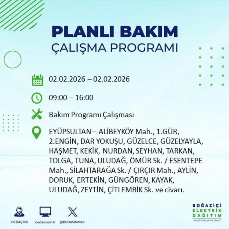 İstanbul'un 21 ilçesinde elektrik kesintisi: Kaç saat süreceği açıklandı! - Sayfa 6