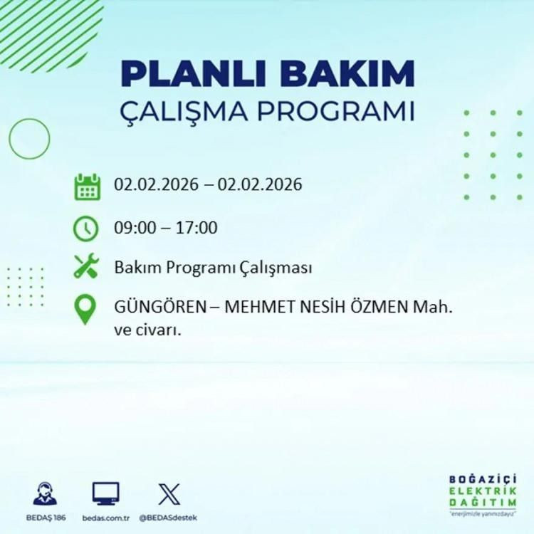 İstanbul'un 21 ilçesinde elektrik kesintisi: Kaç saat süreceği açıklandı! - Sayfa 53