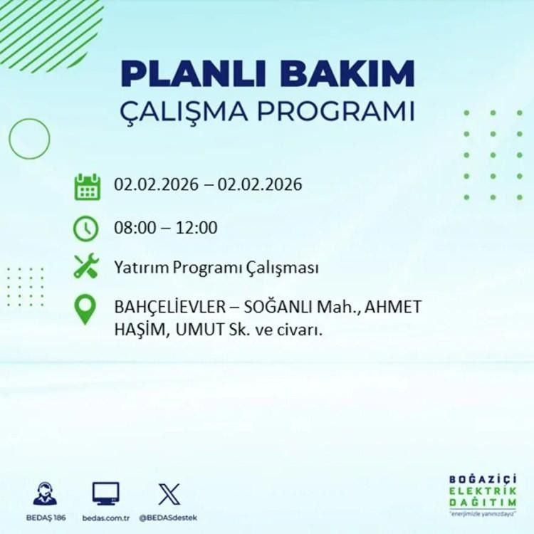 İstanbul'un 21 ilçesinde elektrik kesintisi: Kaç saat süreceği açıklandı! - Sayfa 47