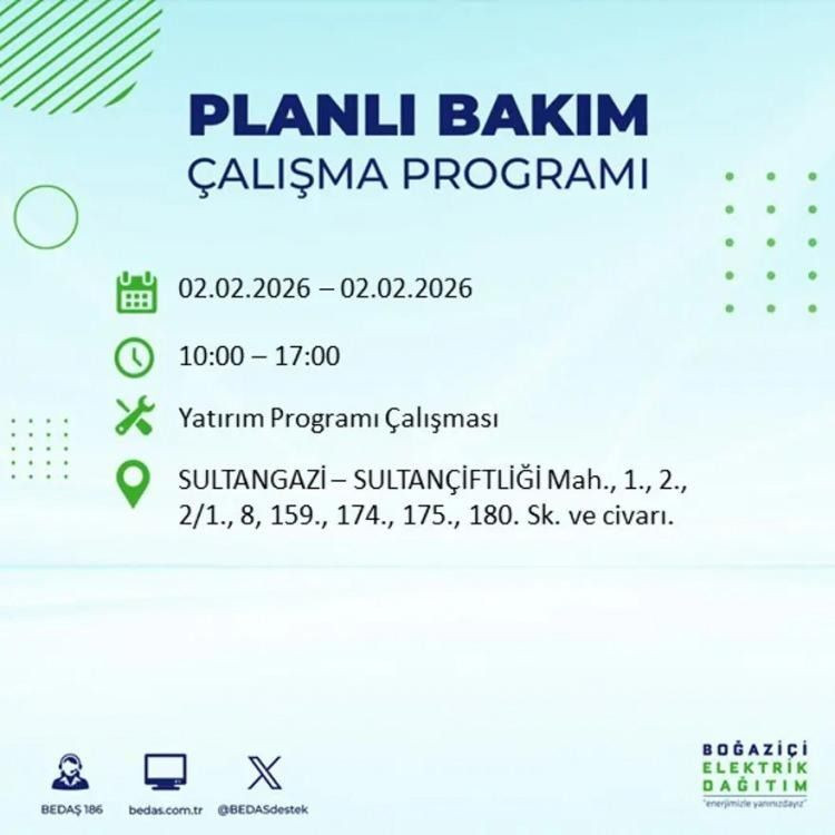 İstanbul'un 21 ilçesinde elektrik kesintisi: Kaç saat süreceği açıklandı! - Sayfa 44