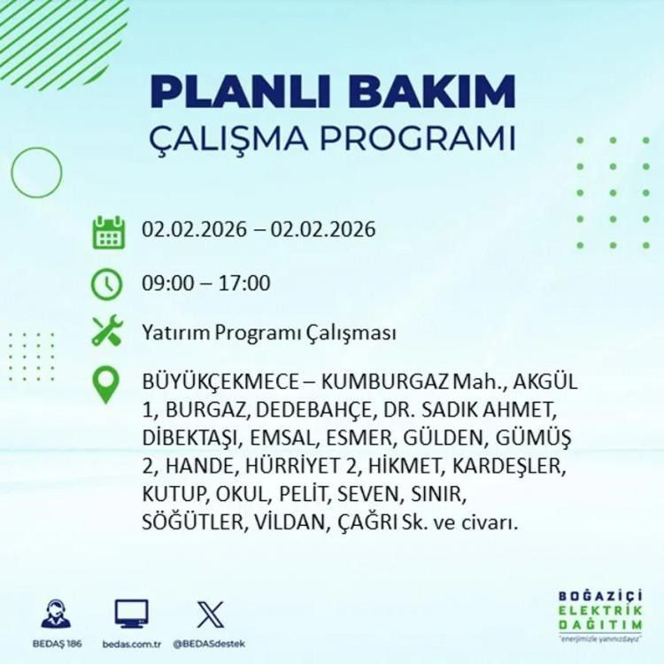 İstanbul'un 21 ilçesinde elektrik kesintisi: Kaç saat süreceği açıklandı! - Sayfa 14