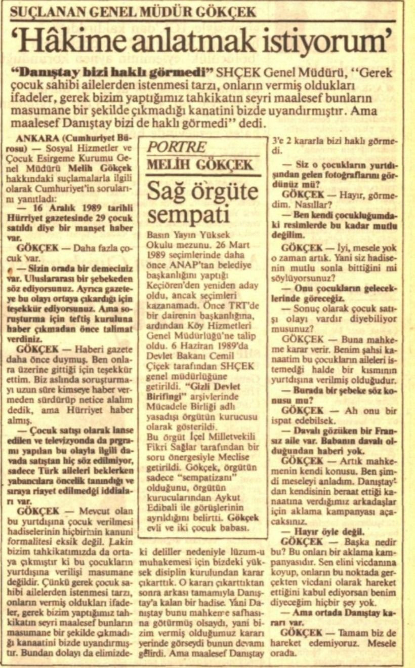 Murat Ağırel belgeleriyle açıkladı: Çocuk satışı iddialarını Melih Gökçek bizzat anlatmış - Sayfa 7