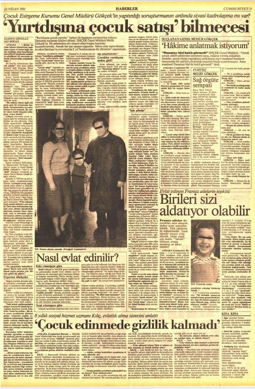 Murat Ağırel belgeleriyle açıkladı: Çocuk satışı iddialarını Melih Gökçek bizzat anlatmış - Sayfa 8