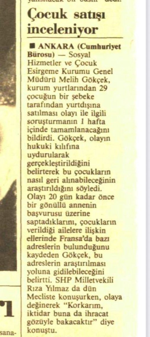 Murat Ağırel belgeleriyle açıkladı: Çocuk satışı iddialarını Melih Gökçek bizzat anlatmış - Sayfa 9