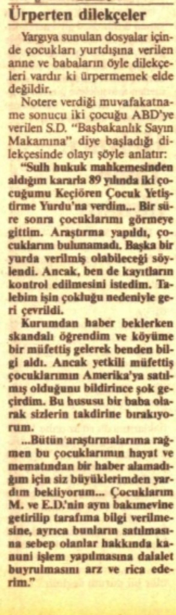 Murat Ağırel belgeleriyle açıkladı: Çocuk satışı iddialarını Melih Gökçek bizzat anlatmış - Sayfa 10