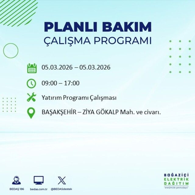 İstanbul'un 22 ilçesinde elektrik kesintisi! İşte ilçe ilçe mahalle mahalle liste… - Sayfa 9