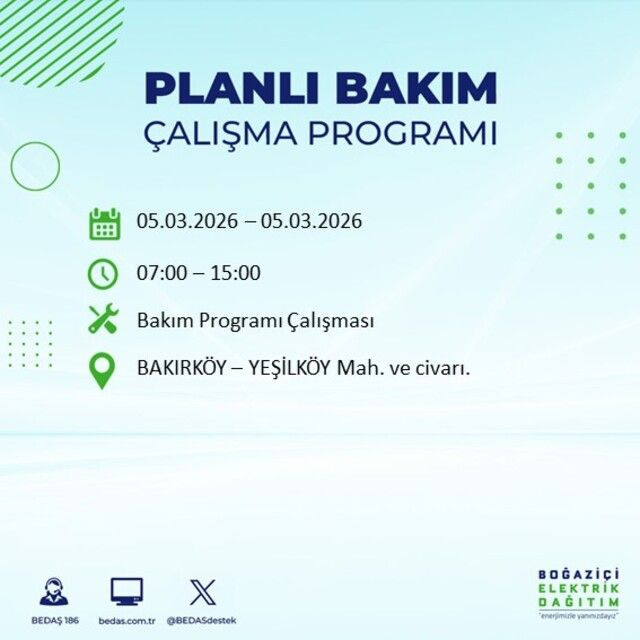 İstanbul'un 22 ilçesinde elektrik kesintisi! İşte ilçe ilçe mahalle mahalle liste… - Sayfa 10
