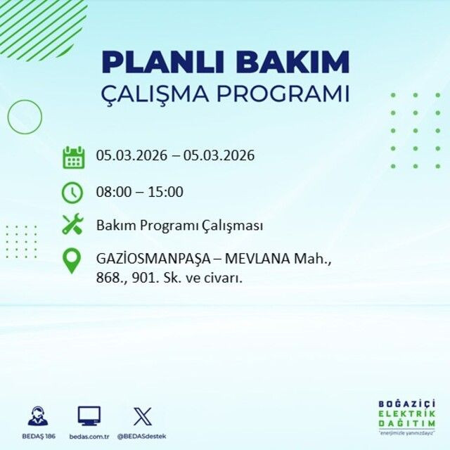 İstanbul'un 22 ilçesinde elektrik kesintisi! İşte ilçe ilçe mahalle mahalle liste… - Sayfa 14