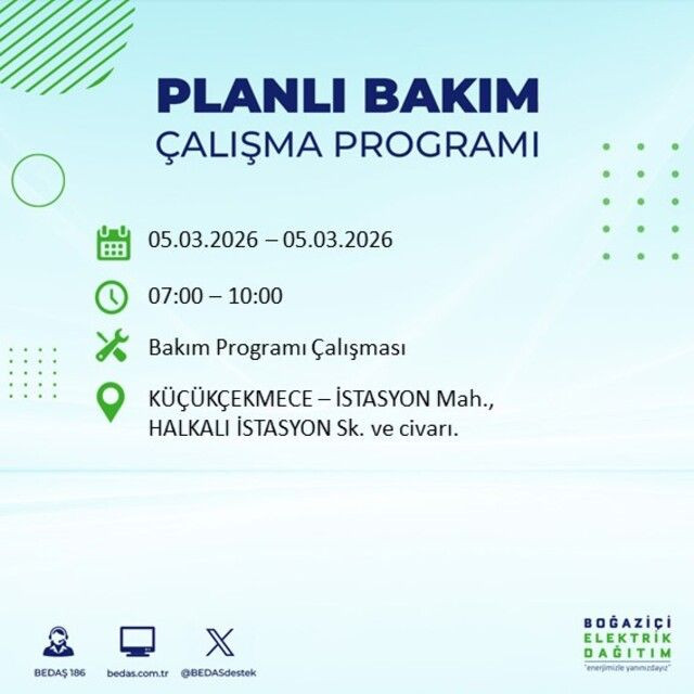 İstanbul'un 22 ilçesinde elektrik kesintisi! İşte ilçe ilçe mahalle mahalle liste… - Sayfa 34