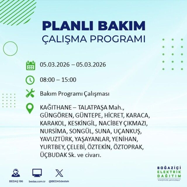 İstanbul'un 22 ilçesinde elektrik kesintisi! İşte ilçe ilçe mahalle mahalle liste… - Sayfa 25