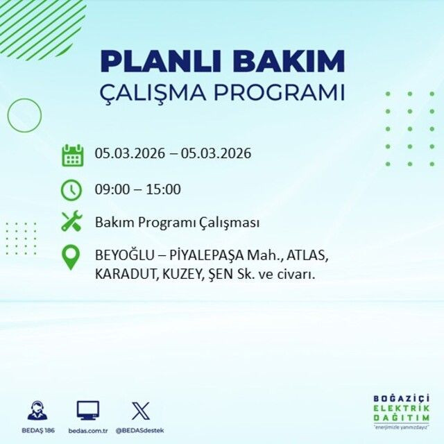 İstanbul'un 22 ilçesinde elektrik kesintisi! İşte ilçe ilçe mahalle mahalle liste… - Sayfa 8