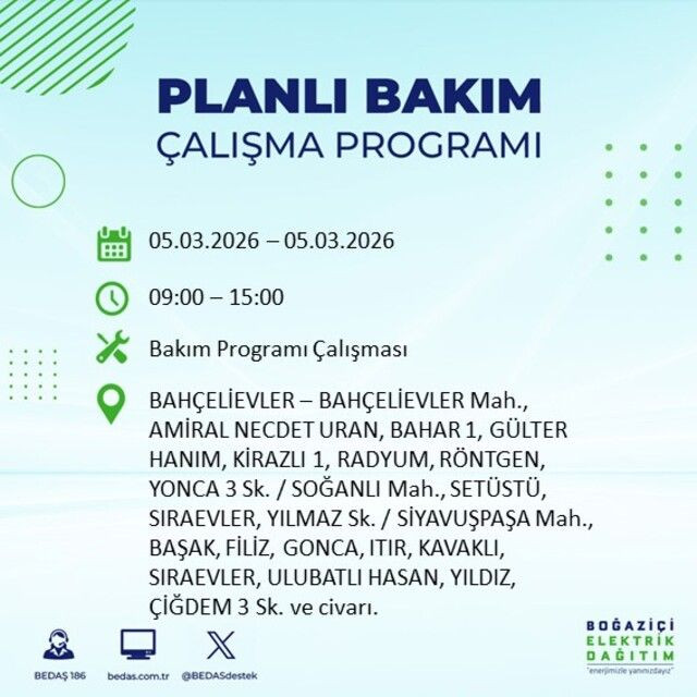İstanbul'un 22 ilçesinde elektrik kesintisi! İşte ilçe ilçe mahalle mahalle liste… - Sayfa 11