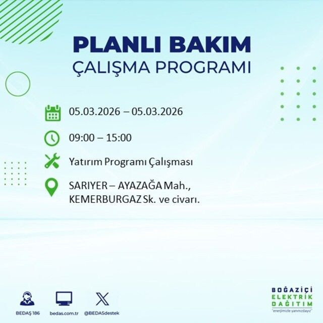 İstanbul'un 22 ilçesinde elektrik kesintisi! İşte ilçe ilçe mahalle mahalle liste… - Sayfa 42