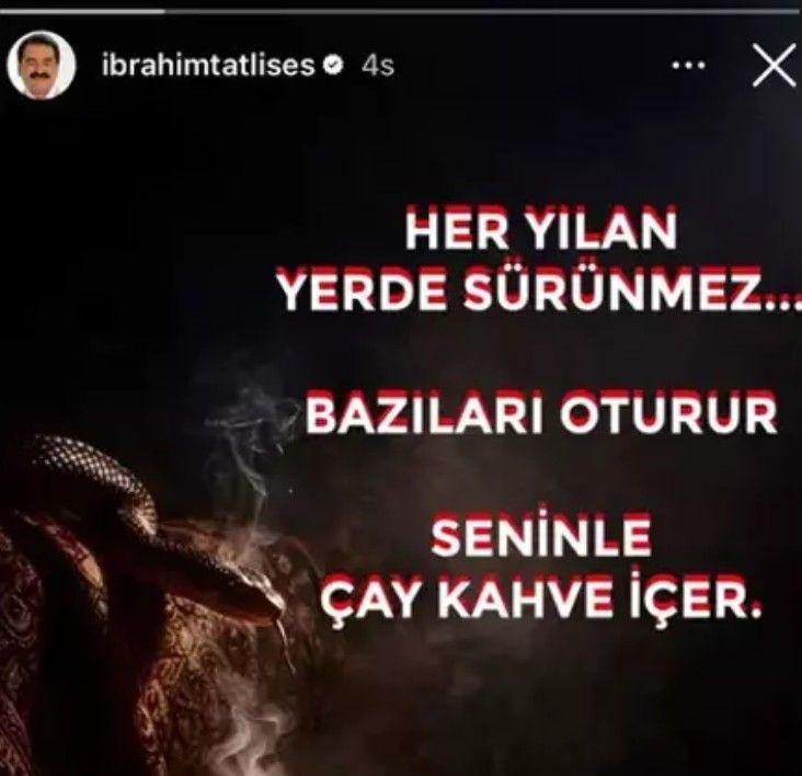 İbrahim Tatlıses'ten olay paylaşım! "Her yılan yerde sürünmez..." - Sayfa 6