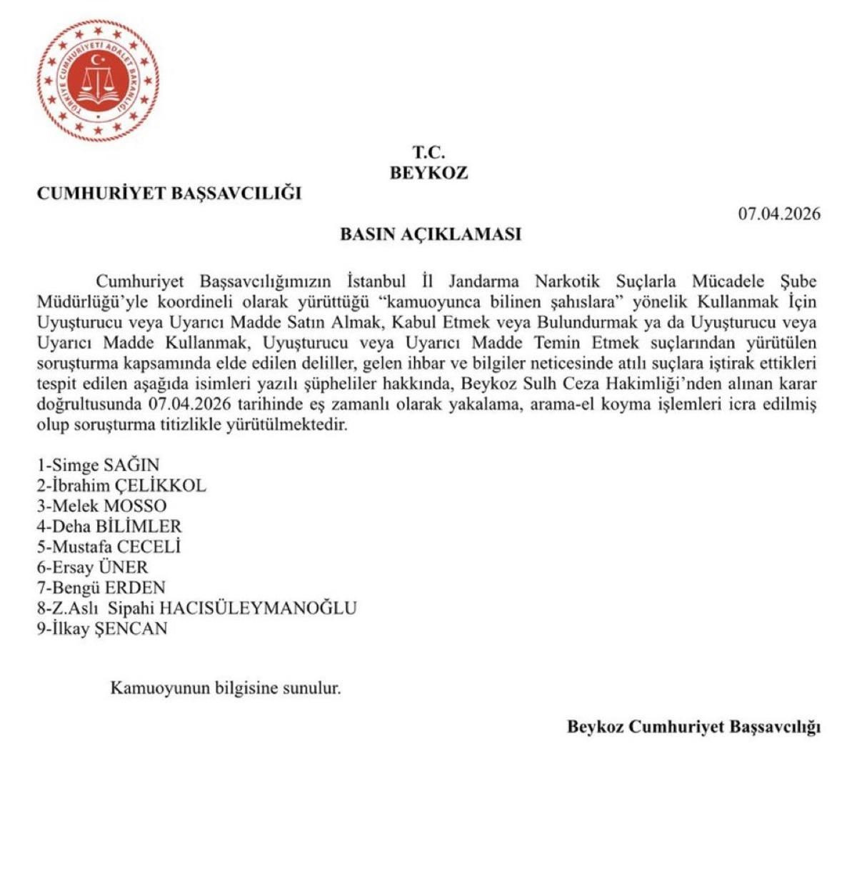 Uyuşturucu soruşturmasında yeni gelişme! 9 ünlü isim hakkında karar verildi - Sayfa 4