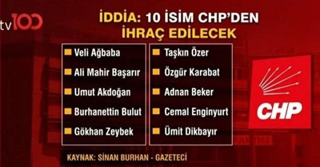 Kemal Kılıçdaroğlu'nun kara listesi sızdı! Ağır toplara ihraç şoku… - Sayfa 19
