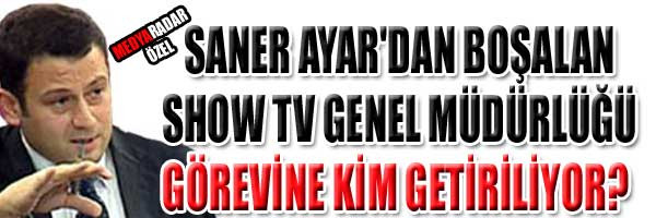 SANER AYAR'DAN MEDYARADAR'A ÖZEL AÇIKLAMA; ATV'YE GEÇECEK Mİ? - Resim : 1