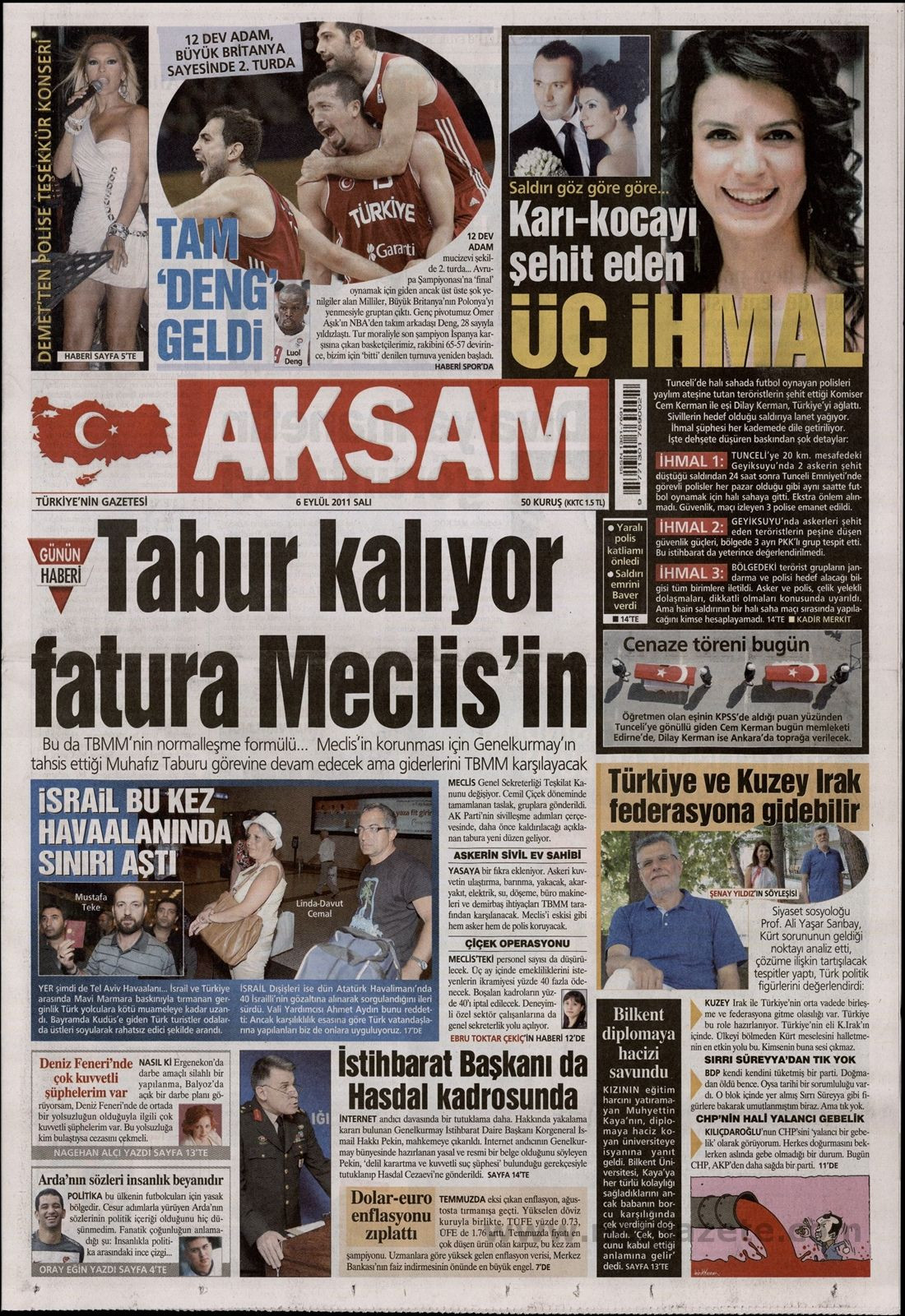 TARAF GAZETESİNDEN DENİZ FENERİ BOMBASI! - Sayfa 1