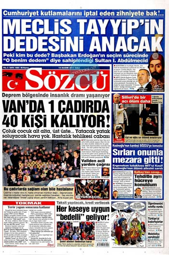 SÖZCÜ ERDOĞANI FENA KIZDIRACAK! - Sayfa 25