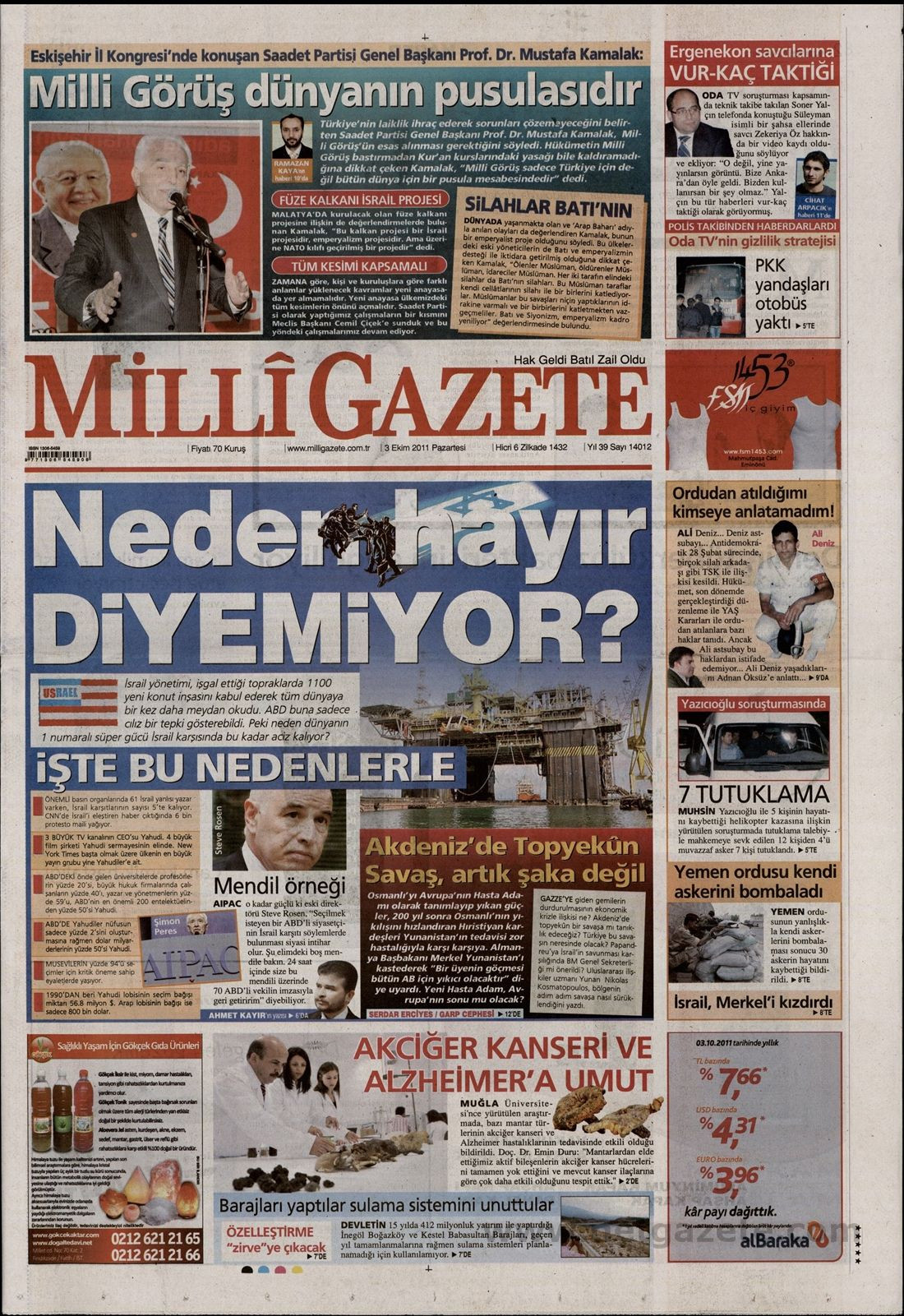 İŞTE MİLLİ GAZETE'NİN "İNTİHAL" HABERİ! - Sayfa 1