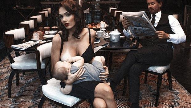 Tamara Ecclestone'dan emzirme fotoğrafı - Sayfa 1