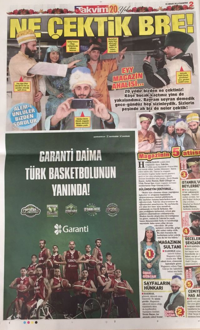 Takvim Osmanlı dönemine döndü! - Sayfa 3