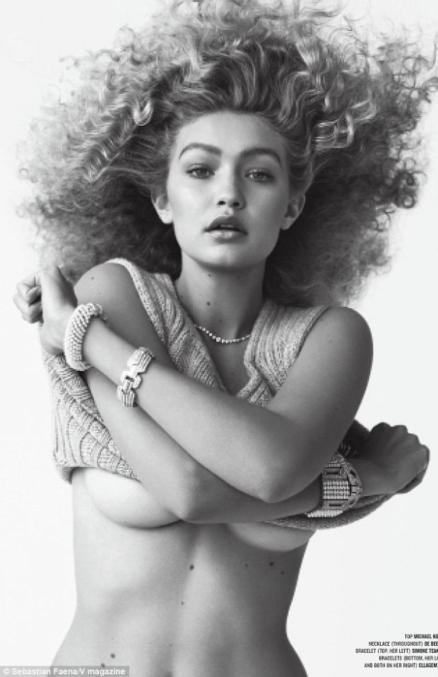 Gigi Hadid yine üstsüz! - Sayfa 8