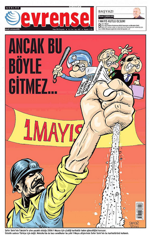 Gazetelerde 1 Mayıs karikatürleri - Sayfa 3