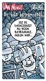 Gazetelerde 1 Mayıs karikatürleri - Sayfa 5