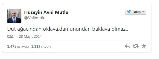 Hüseyin Avni Mutlu'nun unutulmaz Tweetleri! - Sayfa 1