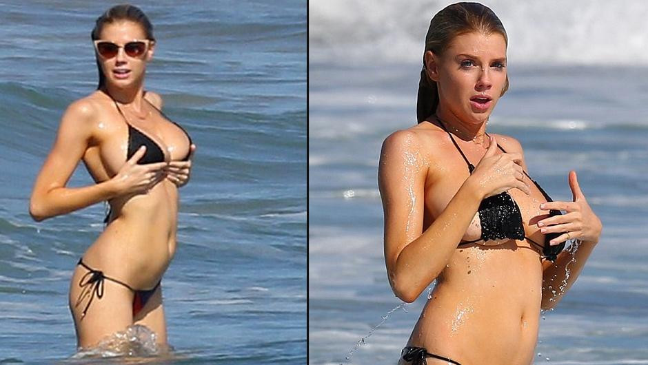 Charlotte Mckinney'ın bikiniyle savaşı - Sayfa 1