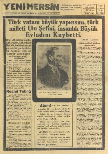 İşte 11 Kasım 1938’in gazete manşetleri - Sayfa 3