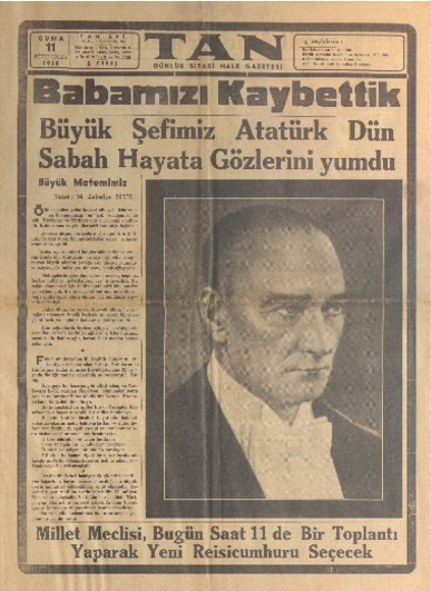 İşte 11 Kasım 1938’in gazete manşetleri - Sayfa 4